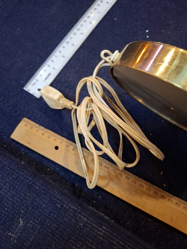 Vintage brass desk lamp [INS10753]