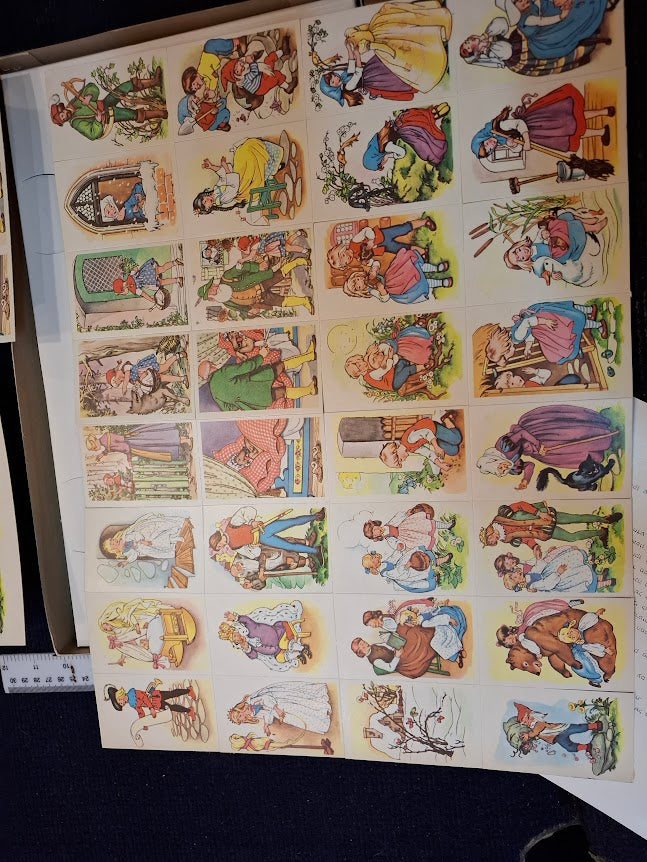Vintage Hebrew Loto cards game [GAM10393]