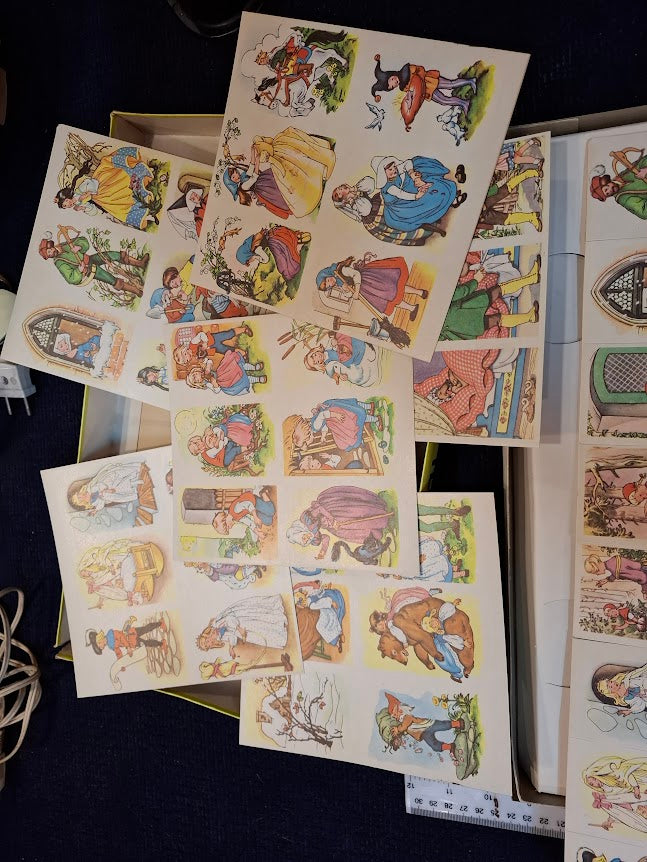 Vintage Hebrew Loto cards game [GAM10393]
