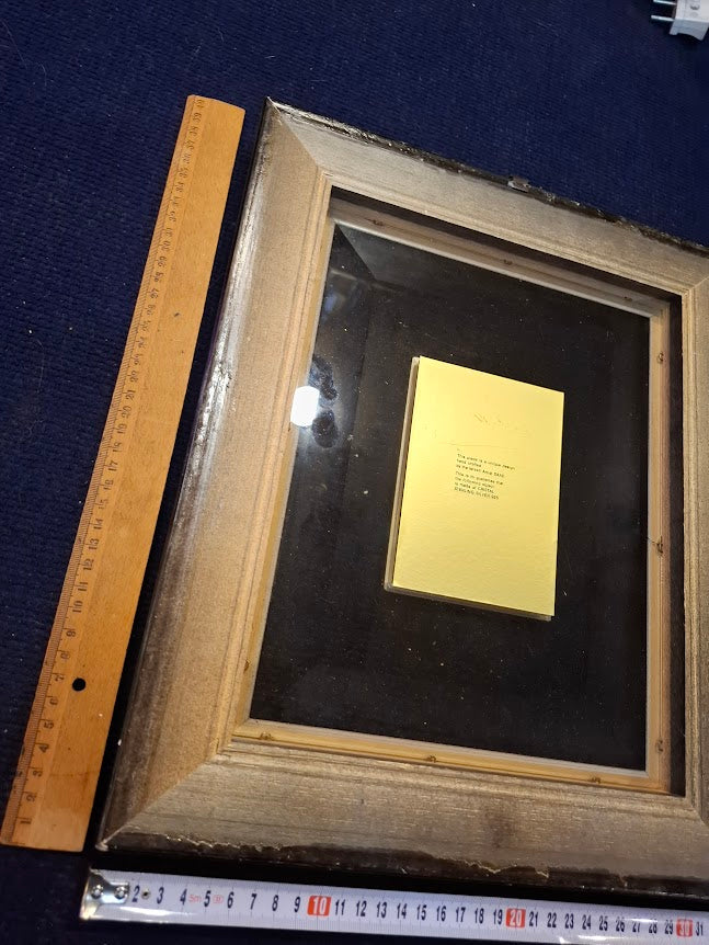 Judaica silver Jerusalem framed embossment by SAAD art [JUD10275]