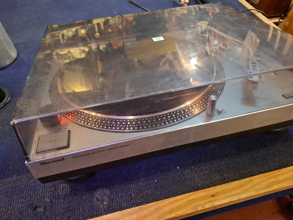 Old Record player - professional Sherwood [INS10757] *for Israel local market only