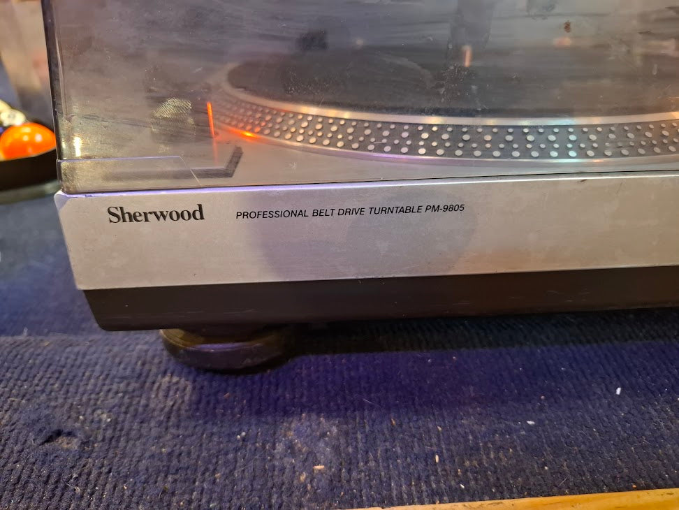 Old Record player - professional Sherwood [INS10757] *for Israel local market only