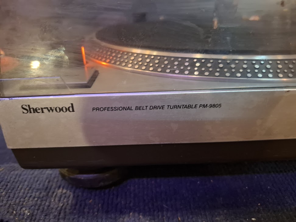 Old Record player - professional Sherwood [INS10757] *for Israel local market only