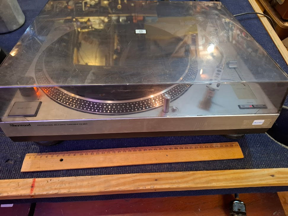 Old Record player - professional Sherwood [INS10757] *for Israel local market only