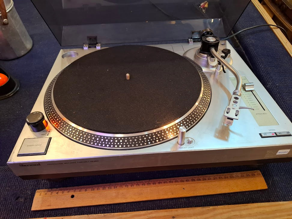 Old Record player - professional Sherwood [INS10757] *for Israel local market only