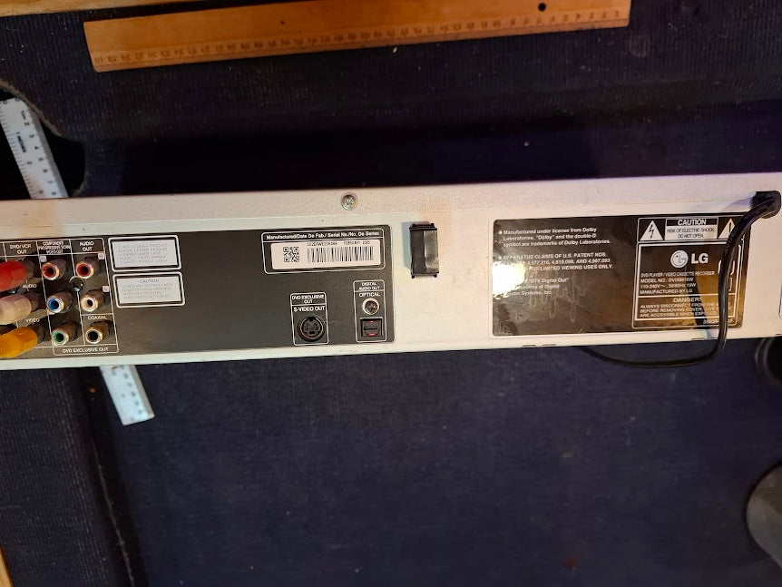 Old combo DVD & VHS player  LG  [INS10758] *for Israel local market only*