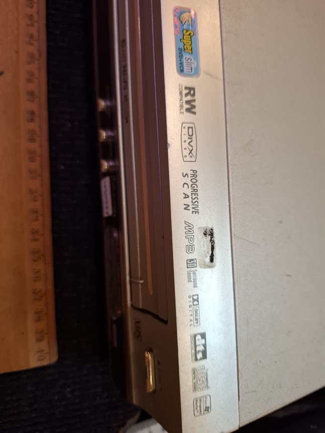 Old combo DVD & VHS player  LG  [INS10758] *for Israel local market only*