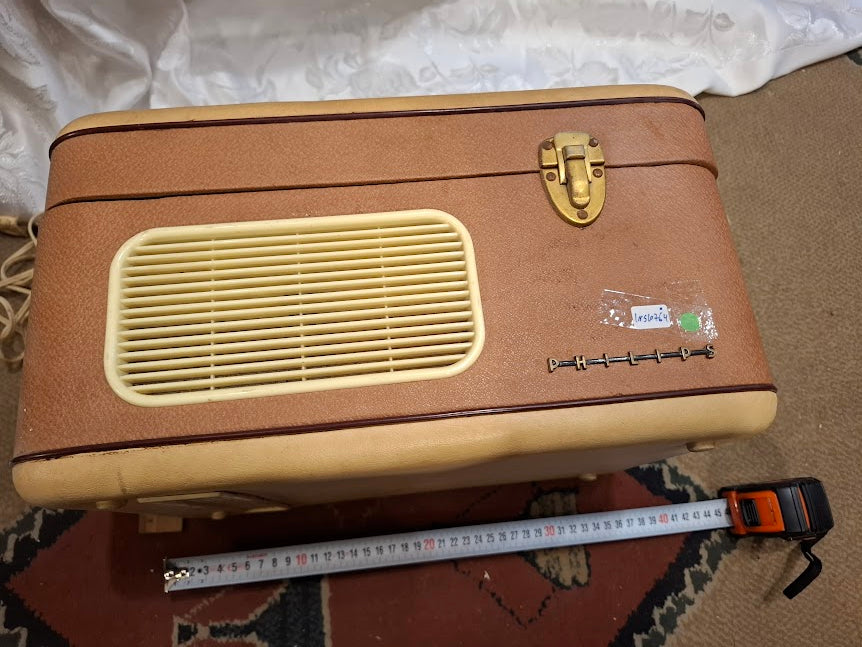 Old reels tape recorder - Philips [INS10764] *for Israel local market only