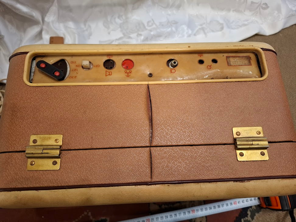 Old reels tape recorder - Philips [INS10764] *for Israel local market only