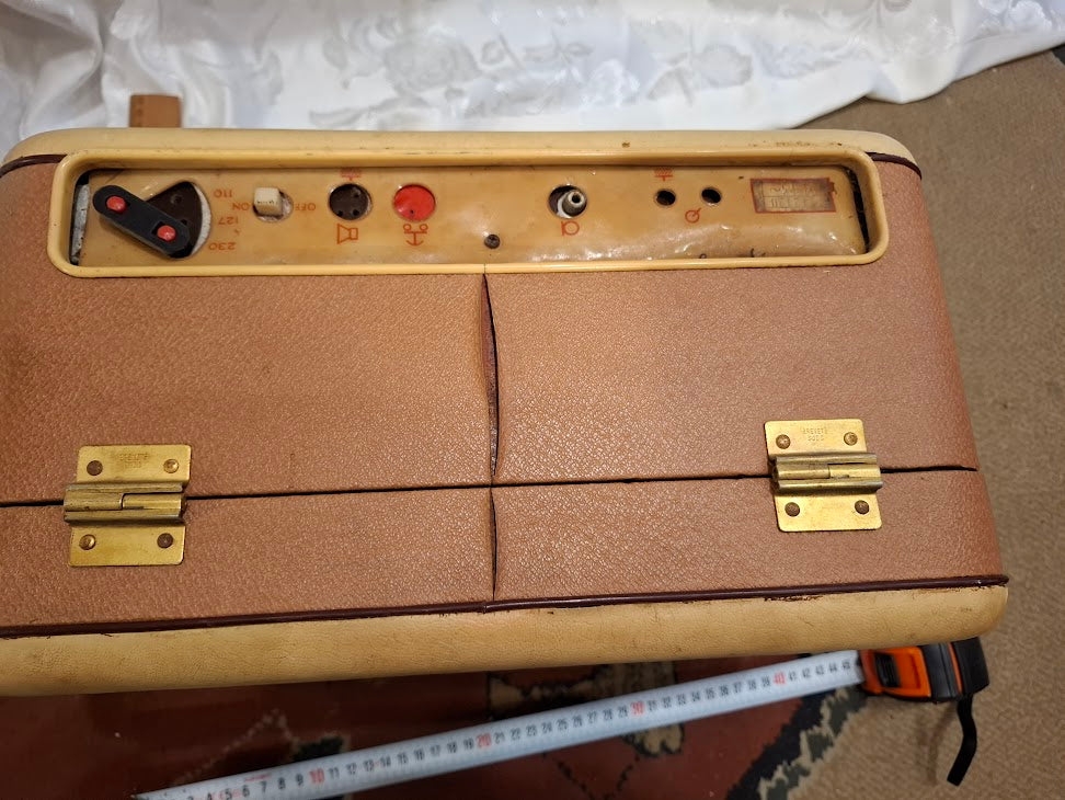 Old reels tape recorder - Philips [INS10764] *for Israel local market only