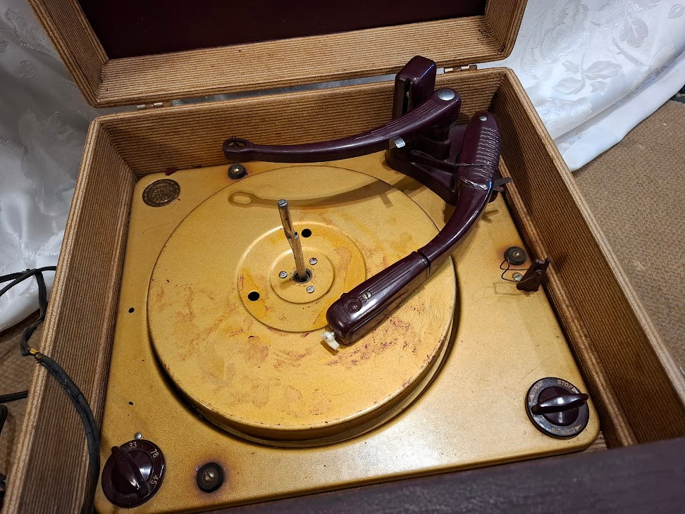 Old Record player - 1st generation - Rare [INS10765] *for Israel local market only