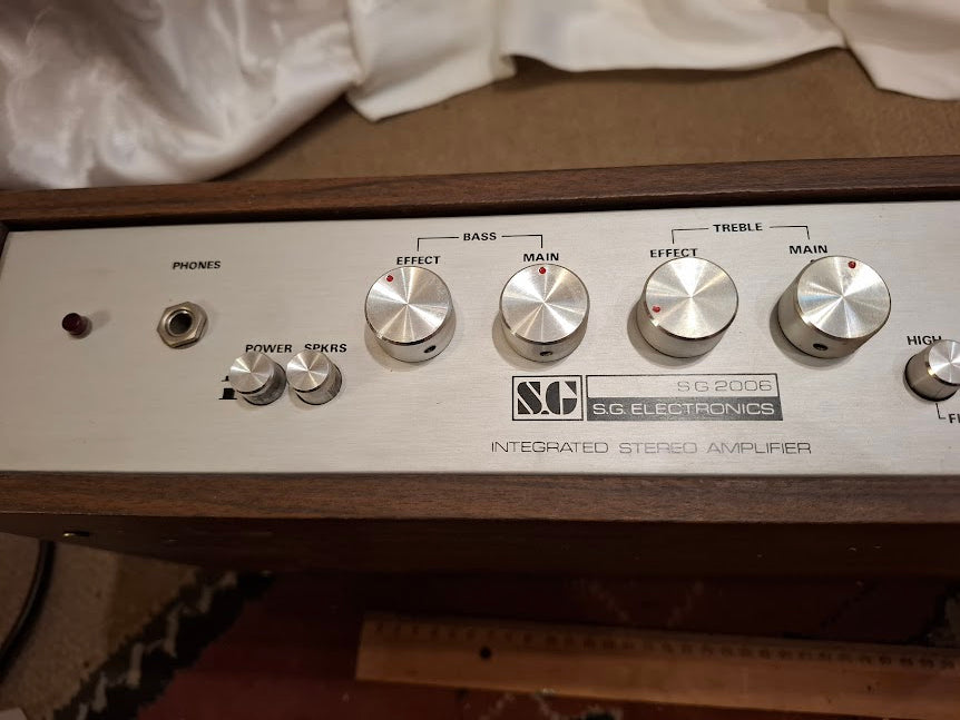 Old stario amplifier - SG electronics-2006 [INS10767]*for Israel local market only