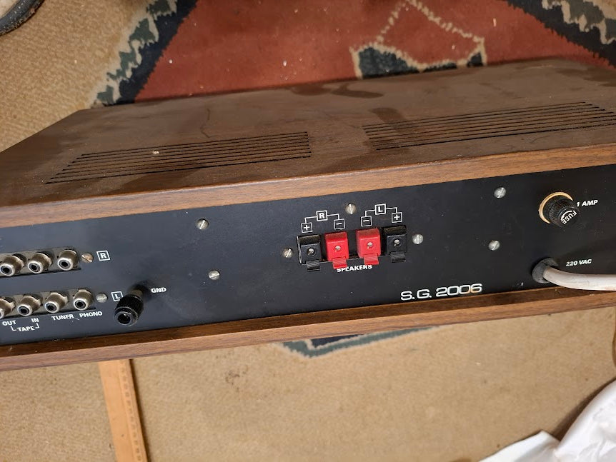 Old stario amplifier - SG electronics-2006 [INS10767]*for Israel local market only