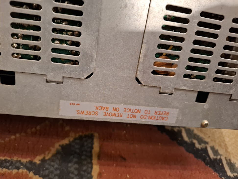 Old stereo receiver Rotel [INS10769]*for Israel local market only
