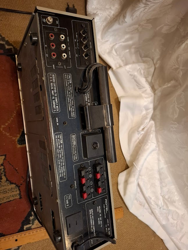 Old stereo receiver Rotel [INS10769]*for Israel local market only