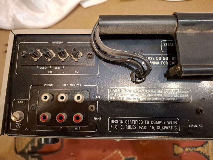 Old stereo receiver Rotel [INS10769]*for Israel local market only