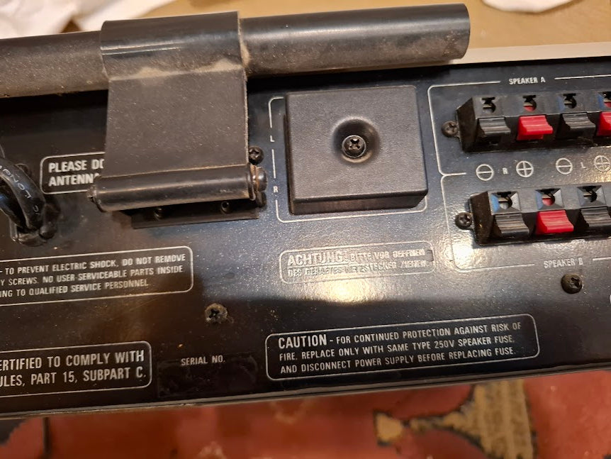 Old stereo receiver Rotel [INS10769]*for Israel local market only