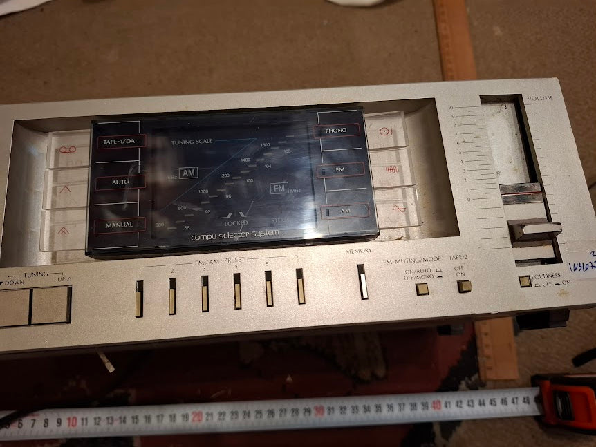 Old synthesizer receiver Sansui R-505 [INS10770] *for Israel local market only