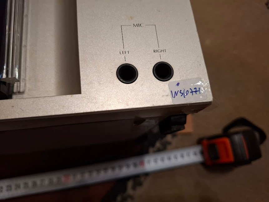 Old stereo cassette deck Sansui D-55M [INS10771]*for Israel local market only