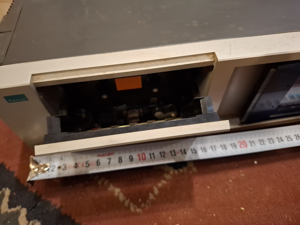 Old stereo cassette deck Sansui D-55M [INS10771]*for Israel local market only