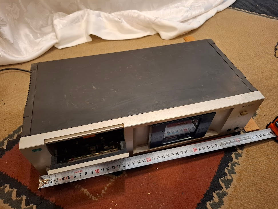 Old stereo cassette deck Sansui D-55M [INS10771]*for Israel local market only