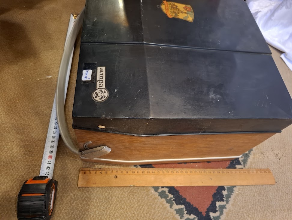 Old reels tape recorder - ACMPA-4, ASTRA-4 [INS10773] *for Israel local market only