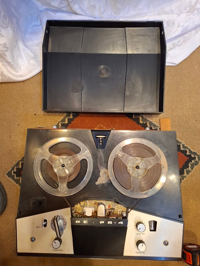 Old reels tape recorder - ACMPA-4, ASTRA-4 [INS10773] *for Israel local market only