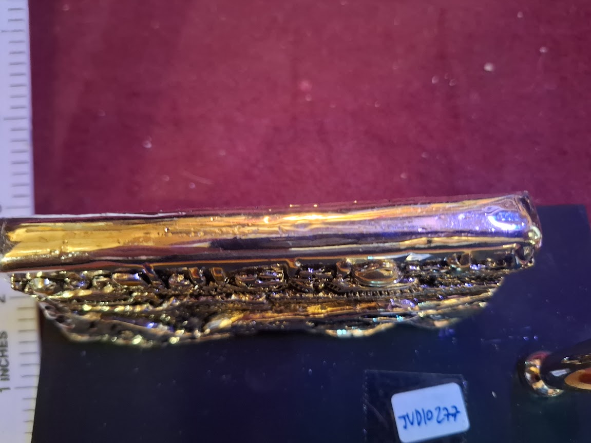 Vintage Judaica silver Jerusalem sculpture with pen holder [JUD10277]