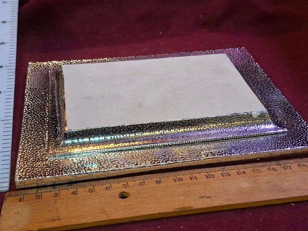 Judaica relief in silver, by Jerusalemites for picture frame or surface by Karshi [JUD10281]