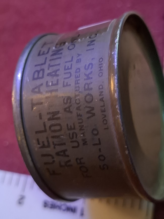 Military Heating Tablets for Food and Drink [MIL10198]