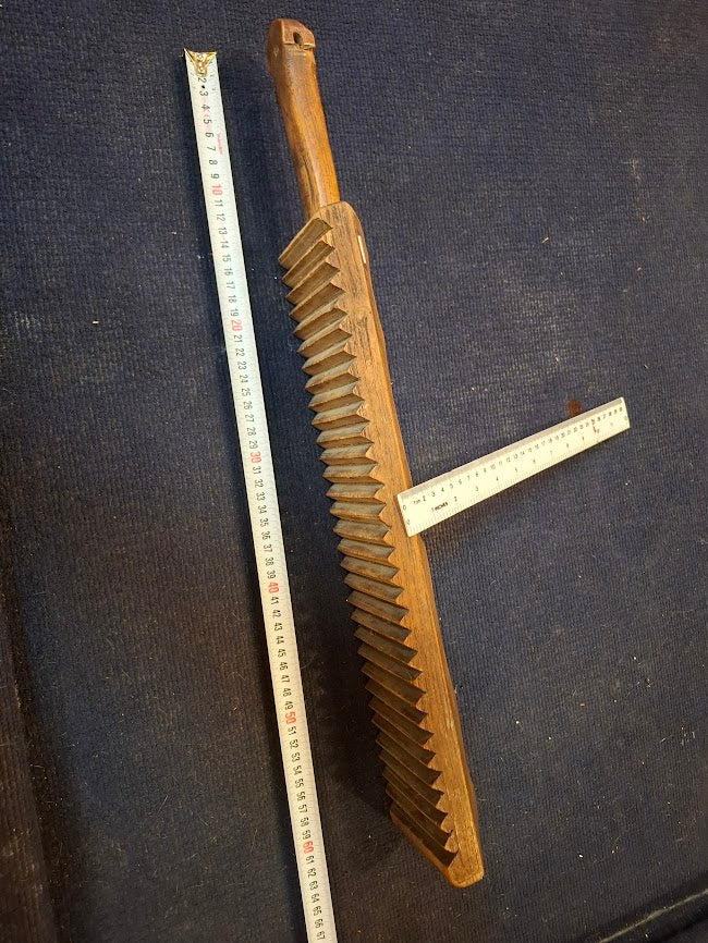 Antique wooden laundry scrub board - Rare [TOL10345]*for Israel local market only*