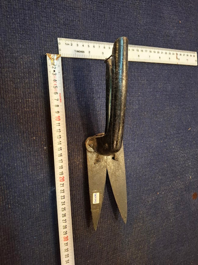 Vintage hand held grass & flower clippers pruning shears [TOL10343]