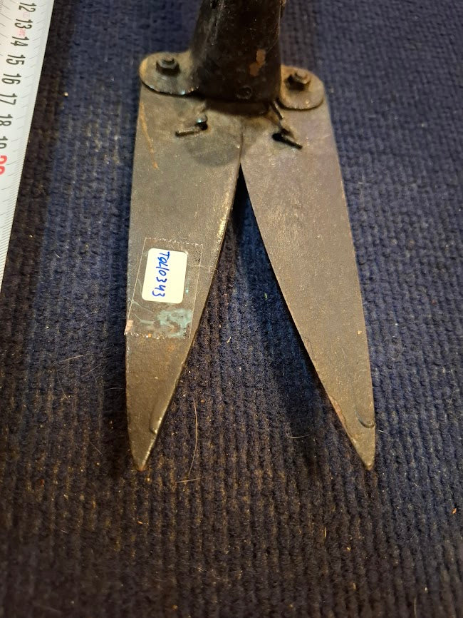 Vintage hand held grass & flower clippers pruning shears [TOL10343]