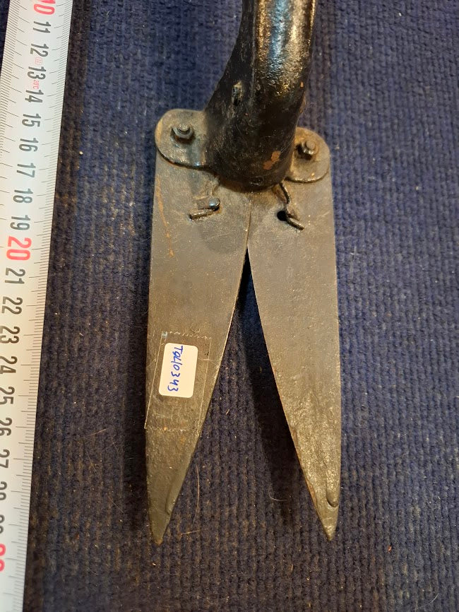 Vintage hand held grass & flower clippers pruning shears [TOL10343]
