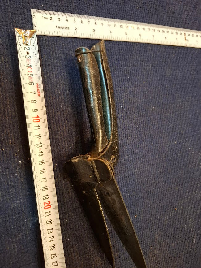 Vintage hand held grass & flower clippers pruning shears [TOL10343]