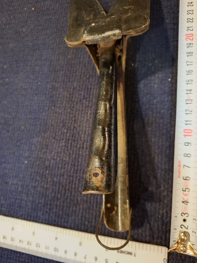Vintage hand held grass & flower clippers pruning shears [TOL10343]