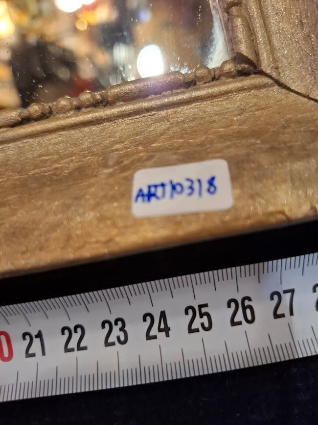 Wooden frame and antique mirror [ART10318]