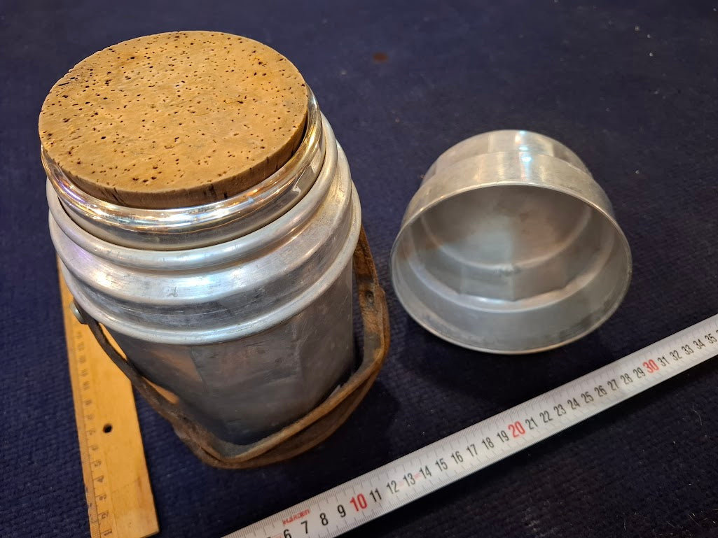Vintage Aluminum thermos [OTH10482]