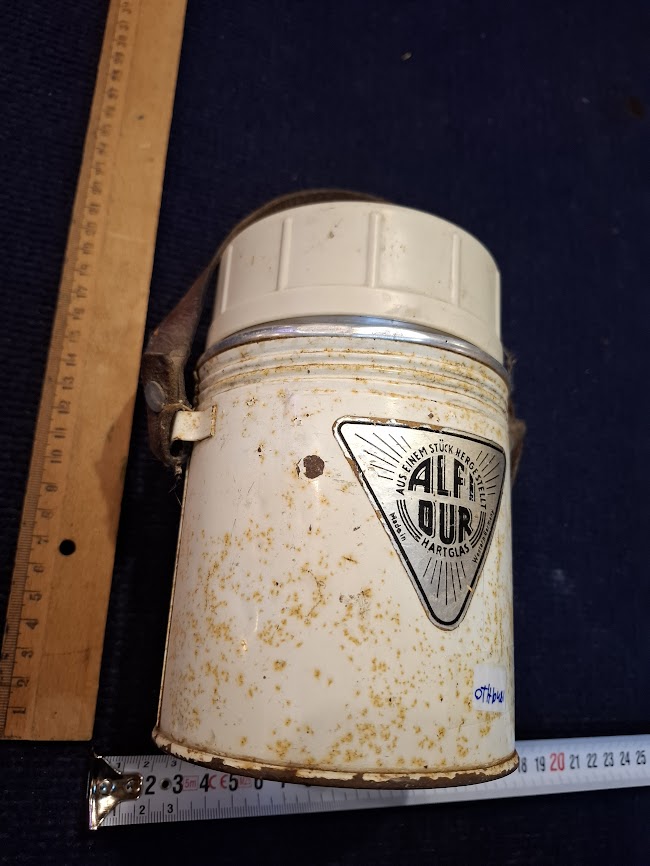 Vintage Aluminum thermos [OTH10481]