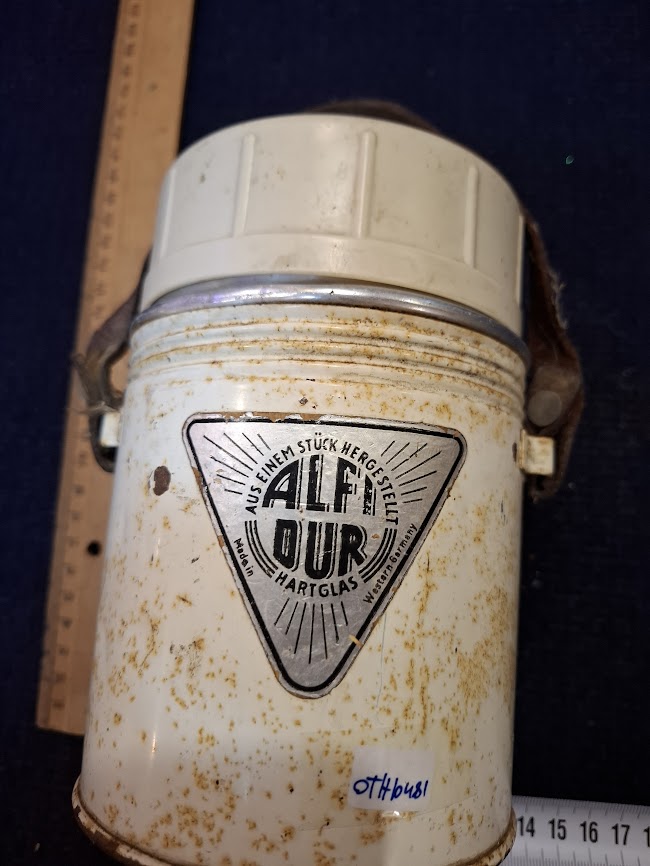 Vintage Aluminum thermos [OTH10481]