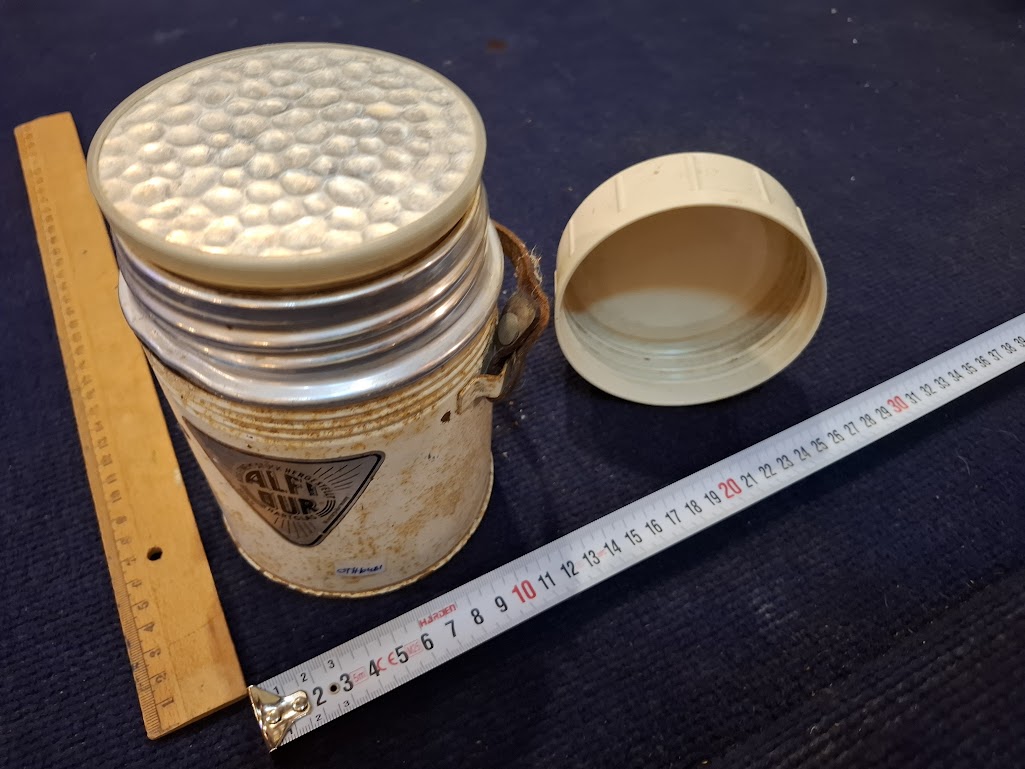 Vintage Aluminum thermos [OTH10481]