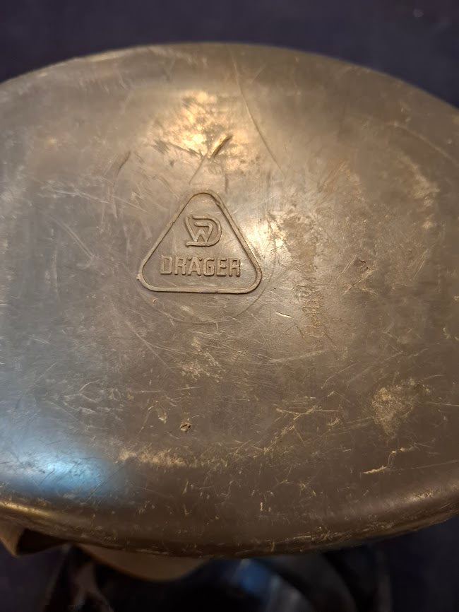 Old army DRAGER gas mask - Rare [MIL10199]
