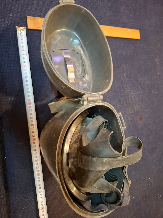 Old army DRAGER gas mask - Rare [MIL10199]