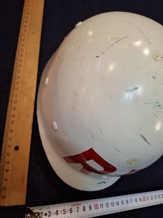Old Military Policeman Helmet - Rare  [MIL10196]