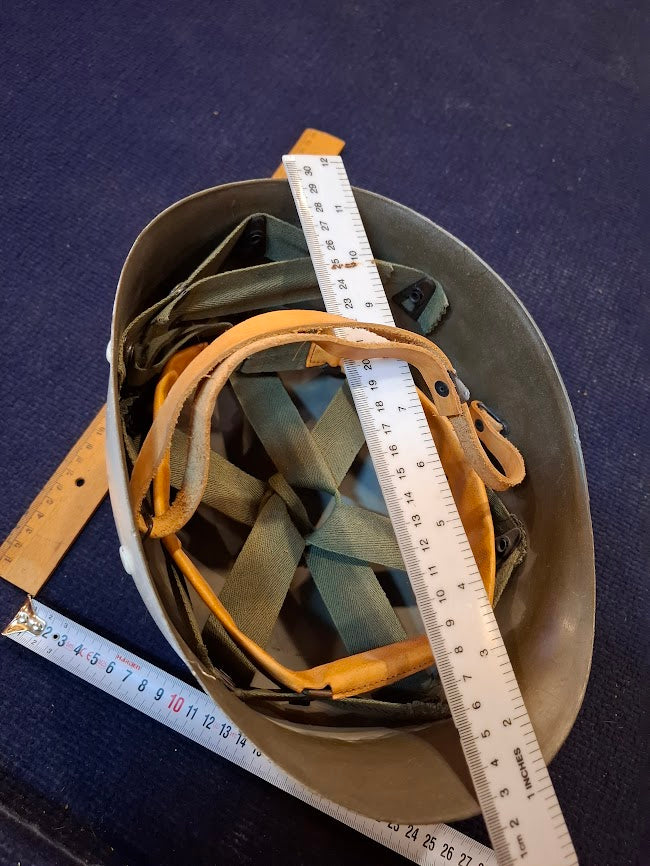 Old Military Policeman Helmet - Rare  [MIL10196]