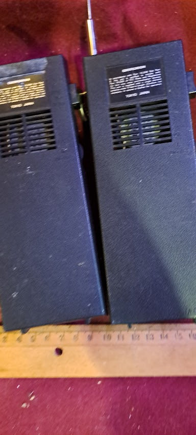 Vintage Walkie talkie, two-way radio x2 old MASCOT [INS10480]