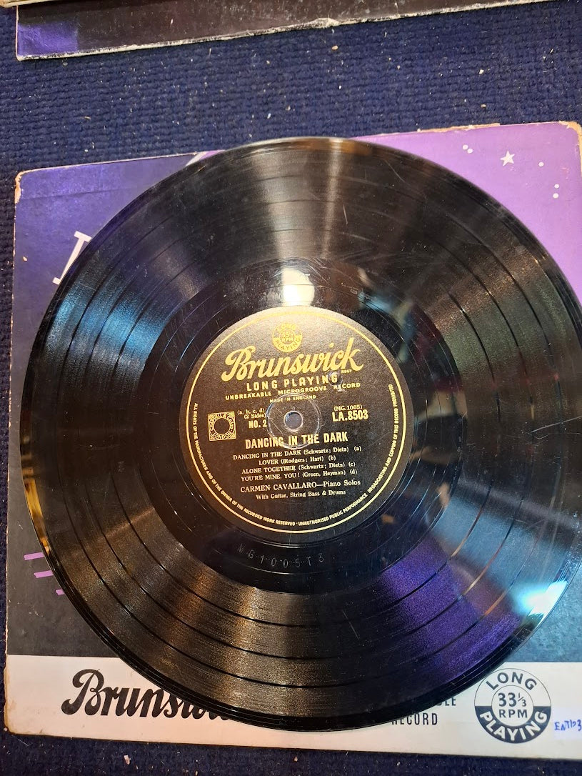 Carmen Cavallaro - Dancing in the dark, 1950 record [ENT10354]