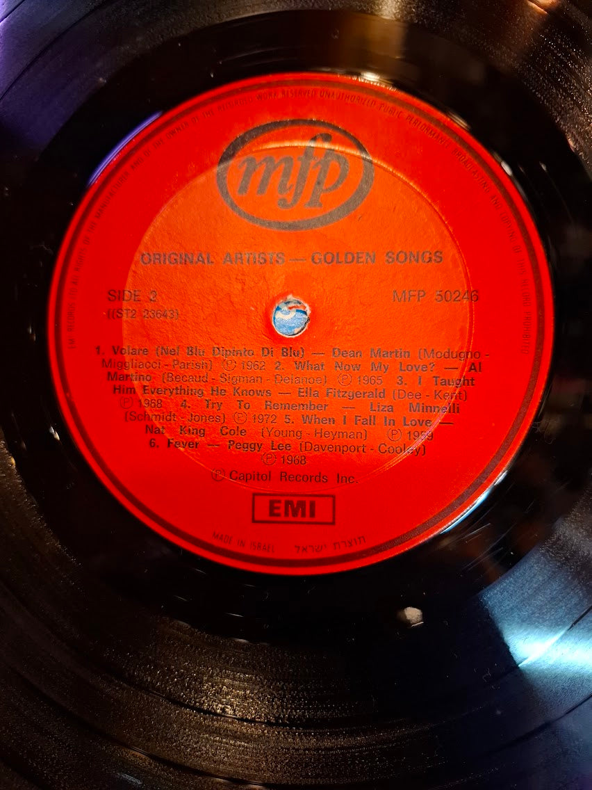 LP Var. original artists golden songs Ramblin Rose, record [ENT10406]