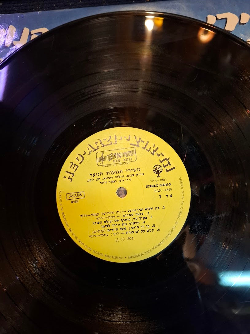 From the Songs of the Youth Movements, Hebrew record [ENT10357]