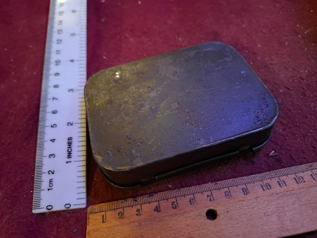 Israel army (IDF) used metal cleaning kit box for small arms [ARM10177]